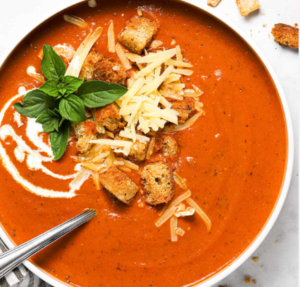 Creamy Tomato Basil Soup